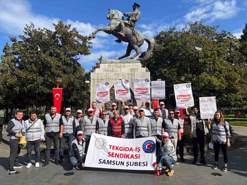 İSTANBUL'DA SENDİKALAŞTIKLARI NEDENİYLE İŞTEN