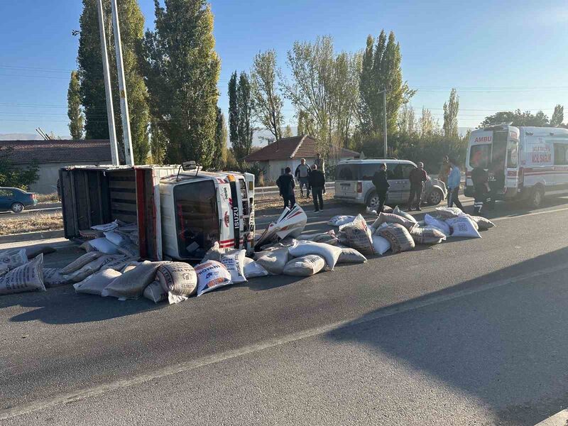 KONYA’NIN EREĞLİ İLÇESİNDE KAMYONET