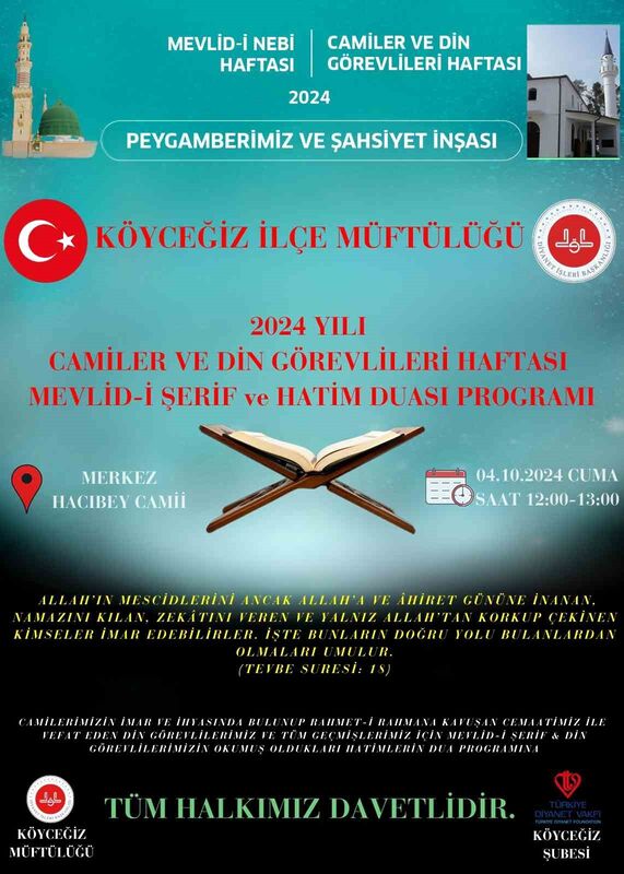 KÖYCEĞİZ’DE CAMİLER VE DİN