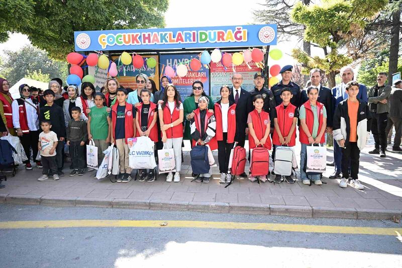 Malatya’da “Çocuk Hakları Durağı” etkinliğiyle farkındalık artırıldı