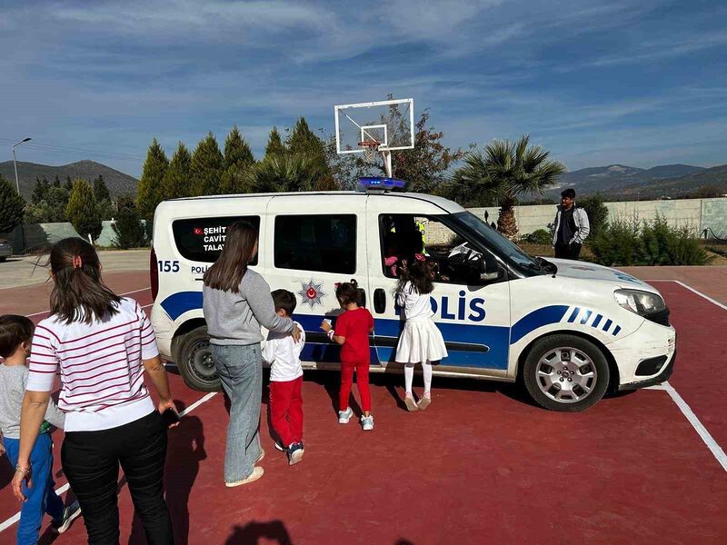 Milas’ta miniklere polislik mesleği tanıtıldı