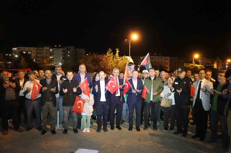 ERZURUM’UN OLTU İLÇESİNDE, İSRAİL’İN