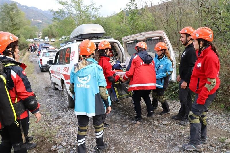 ORDU’DA, ULUSAL MEDİKAL KURTARMA