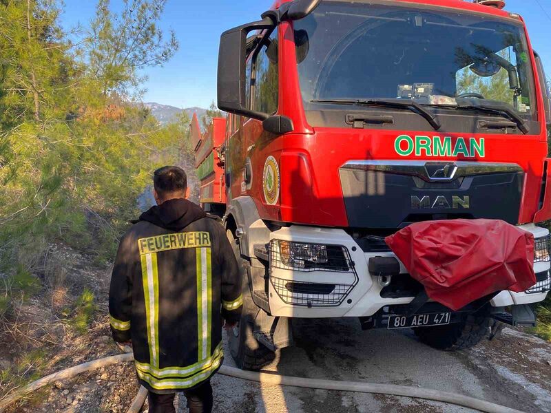 OSMANİYE'DE ÇIKAN ORMAN YANGINI