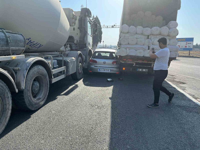 KAHRAMANMARAŞ’TA MEYDANA GELEN TRAFİK