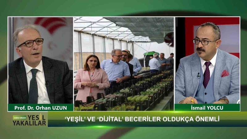 Rektör Uzun, “Yeşil Yakalılar” programına konuk oldu