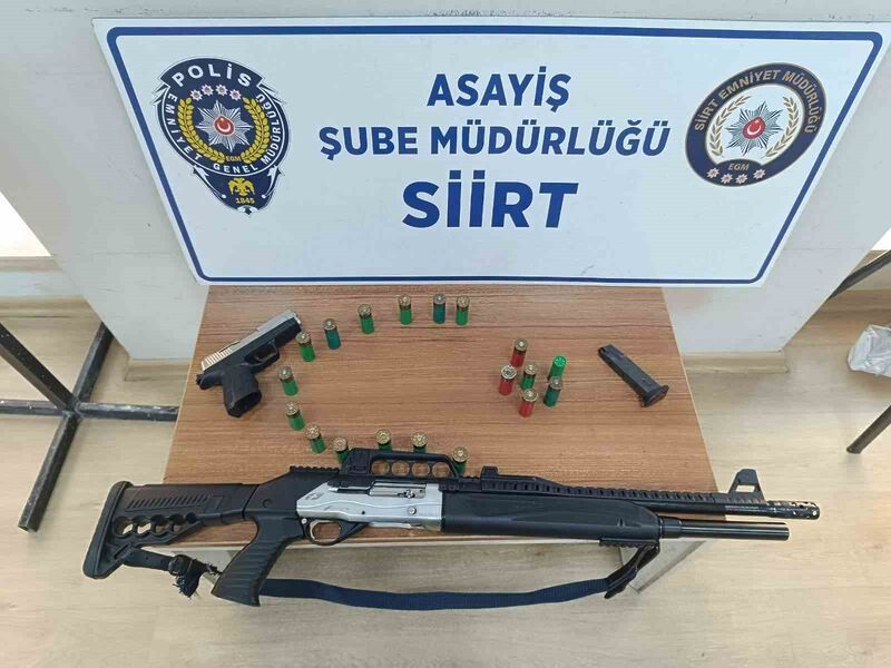 SİİRT'TE GERÇEKLEŞTİRİLEN OPERASYONLA, 6