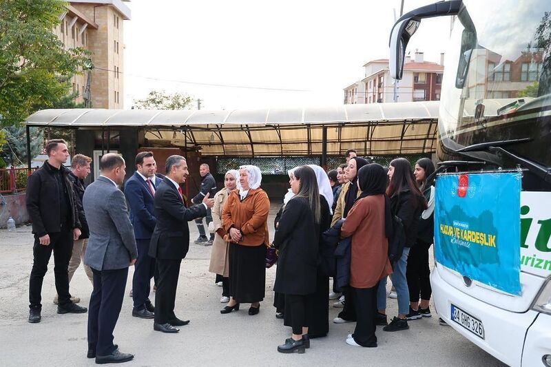 Şırnak’tan 45 kadın, Huzur ve Kardeşlik Buluşmaları Projesi kapsamında Ankara’ya gitti