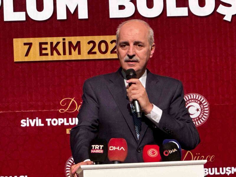 TBMM Başkanı Kurtulmuş: “Türkiye arz-ı mevudun gerçekleşmesine asla müsaade etmeyecektir”