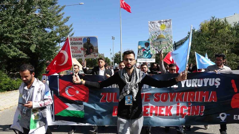 ERZURUM’DA ÜNİVERSİTELİ GENÇLER, KAMPÜSTE