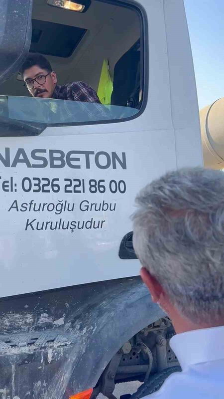 HATAY’DA SEYİR HALİNDEYKEN BETON