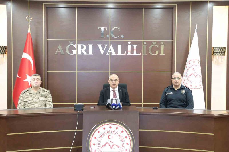 AĞRI’DA GÜVENLİK TOPLANTISI YAPILDI