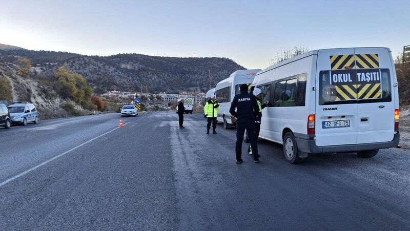 KONYA'NIN BOZKIR İLÇESİNDE OKUL