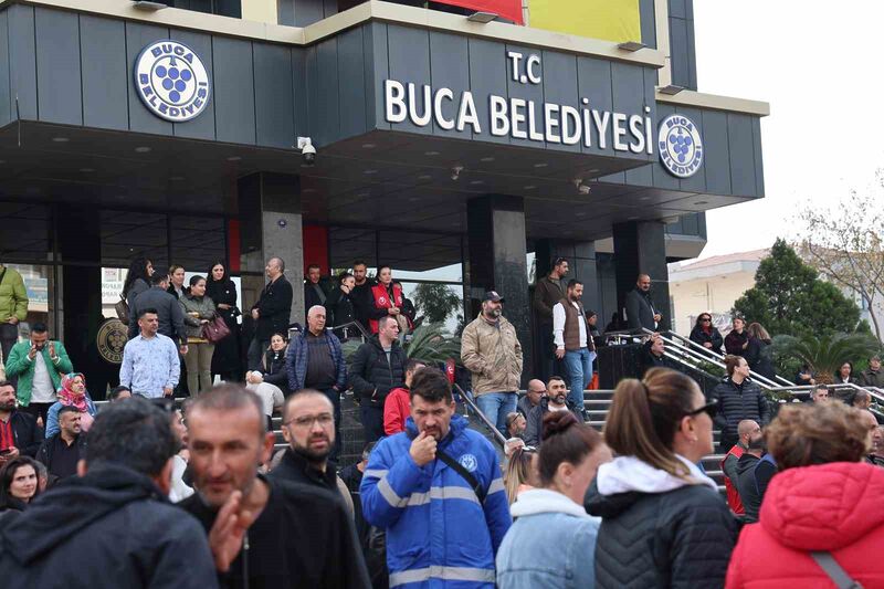 BUCA BELEDİYESİ EMEKÇİLERİ GREVE