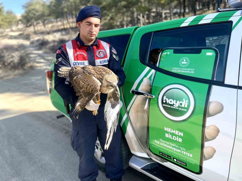 AKSARAY'DA DEVRİYE ATARKEN YARALI