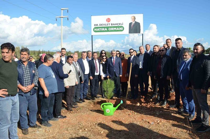 DİDİM’DE ‘DEVLET BAHÇELİ’ HATIRA