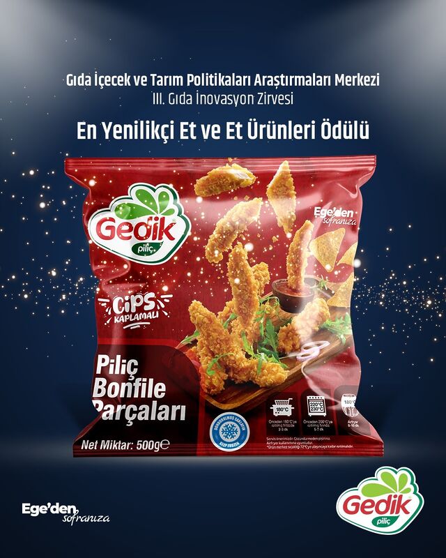 GEDİK PİLİÇ, 3. GIDA