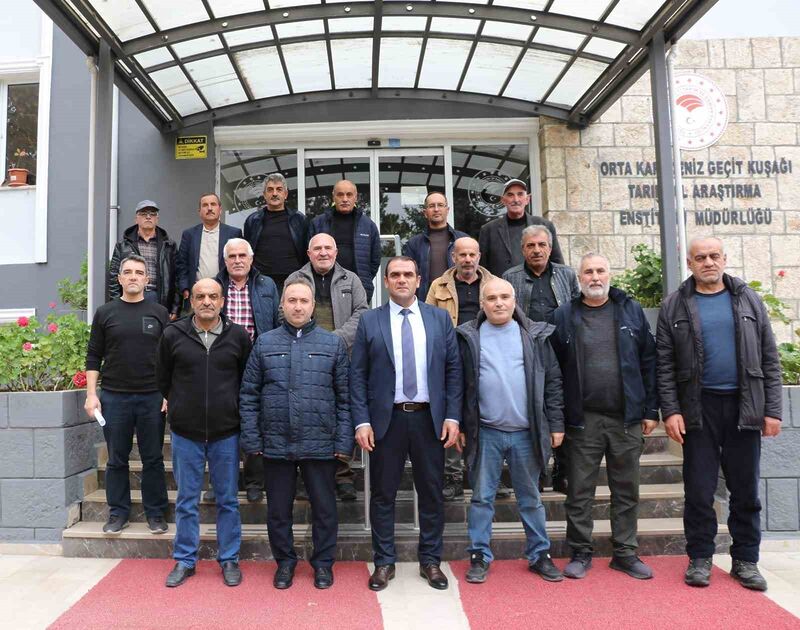 Erzincan çiftçisi Tokat’ta