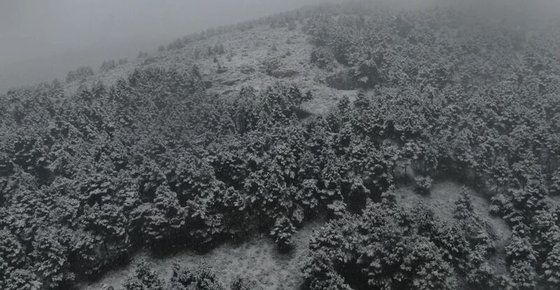 İSTANBUL’DA KAR YAĞIŞI HAVADAN