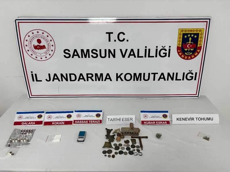 SAMSUN'DA JANDARMA EKİPLERİ TARAFINDAN