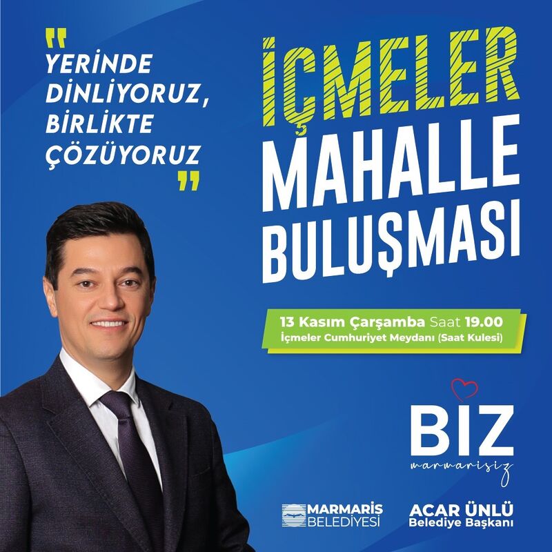 MARMARİS BELEDİYE BAŞKANI ACAR