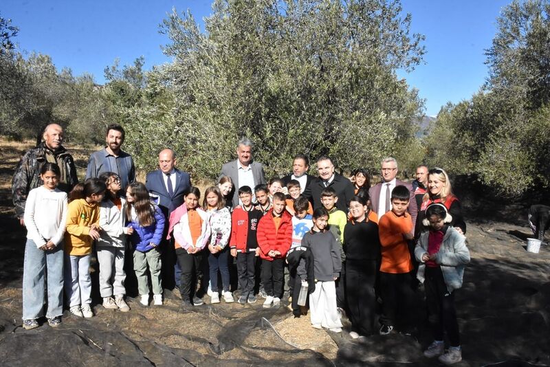 BALIKESİR’İN EDREMİT İLÇESİNDE TARLADAN