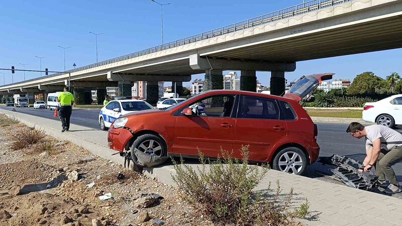 ANTALYA’NIN MANAVGAT İLÇESİNDE SÜRÜCÜSÜNÜN