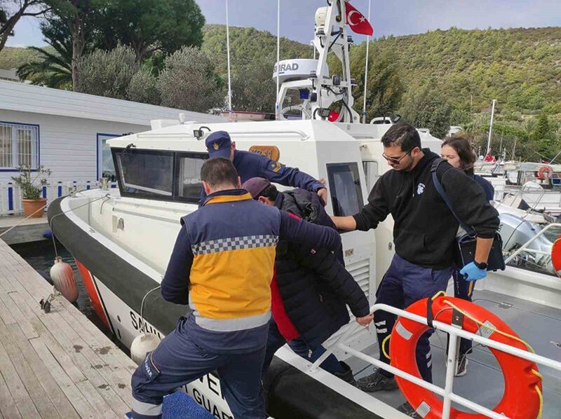 MUĞLA’NIN BODRUM İLÇESİ AÇIKLARINDA