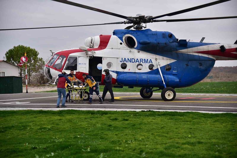 BAÜN hastanesi heliport alanı hizmete girdi