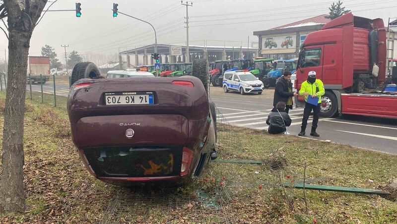 BOLU’DA KONTROLDEN ÇIKAN OTOMOBİL