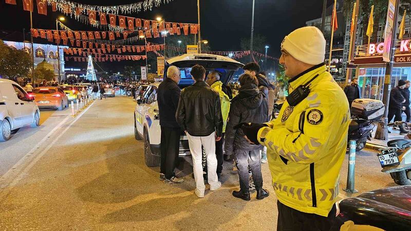 Balıkesir’in ilk trafik cezası ehliyetsiz sürücüye kesildi