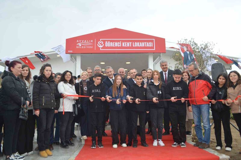 Balıkesir’in Ayvalık ilçesinde belediye tarafından ikinci Öğrenci Lokantası açıldı. Ayvalık