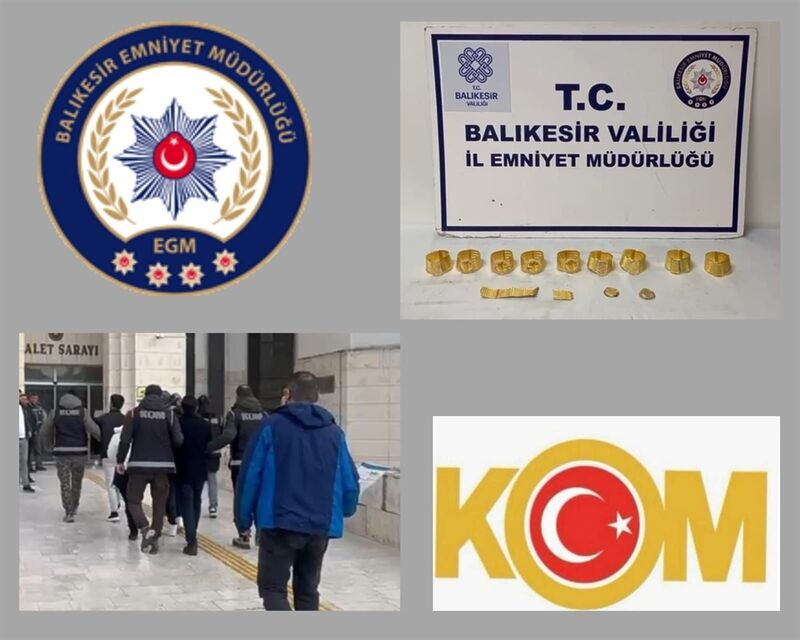 Balıkesir İl Emniyet Müdürlüğü’ne bağlı Edremit ve Ayvalık Kaçakçılık ve