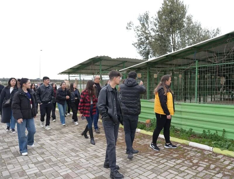 Balıkesir’in Burhaniye ilçesinde, Havran Meslek Yüksekokulu öğrencileri Sosyal Meslek Projesi