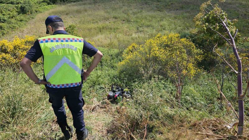 Bandırma-Erdek karayolunda 10 AOF 903 plakalı motosiklet sürücüsü, tek taraflı