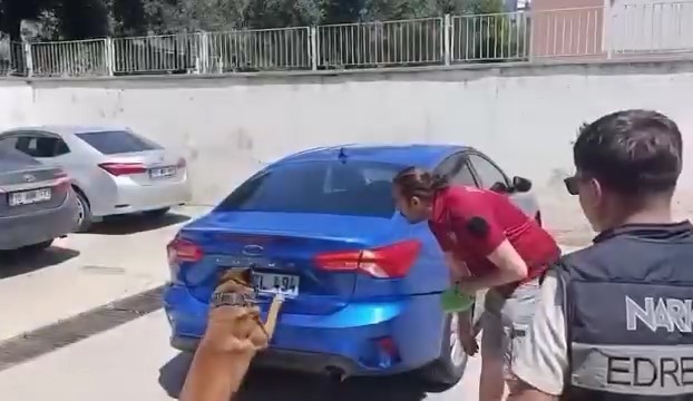 Balıkesir İl Emniyet Müdürlüğü Edremit Narkotik Suçlarla Mücadele birimi tarafından