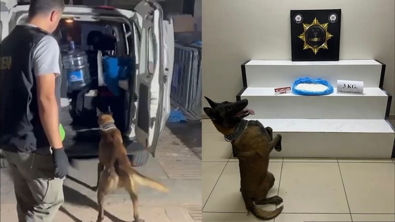 Balıkesir’de gerçekleştirilen operasyonda, 3 kilogram metamfetamin ele geçirildi. Edinilen bilgiye