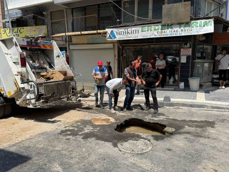 Balıkesir’in Erdek ilçesinde kısa süre önce alt yapı çalışmaları tamamlanarak