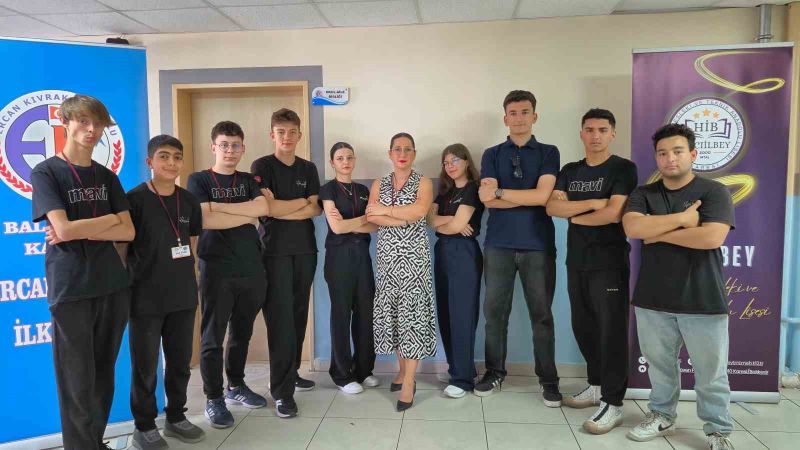 Balıkesir’de meslek lisesi öğrencileri ile ilkokul öğrencilerini bir araya getiren