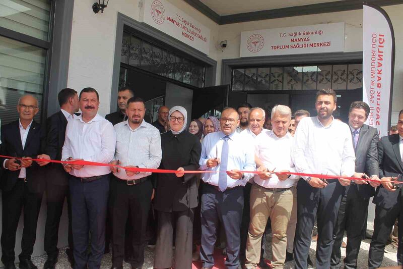 Balıkesir’in Manyas ilçesinde içerisinde 1 Numaralı Sağlık Ocağı ve 112