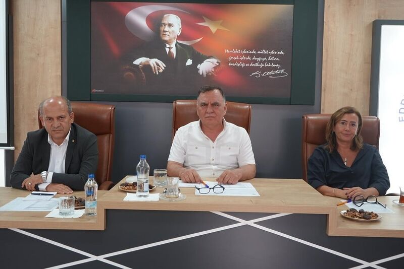 Edremit Ticaret Odasının ağustos ayı meclis toplantısı, Meclis Başkanı Bayram