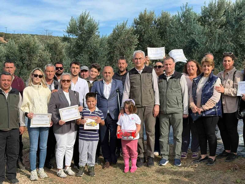 Balıkesir’in Bandırma ilçesi kırsal Hıdırköy Mahallesi’nde Orman Genel Müdürlüğü tarafından