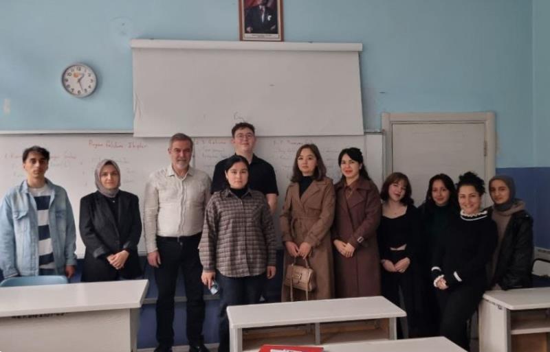Gülistan Devlet Üniversitesinden gelen akademisyen heyet, Balıkesir Üniversitesi bünyesinde gerçekleştirilen