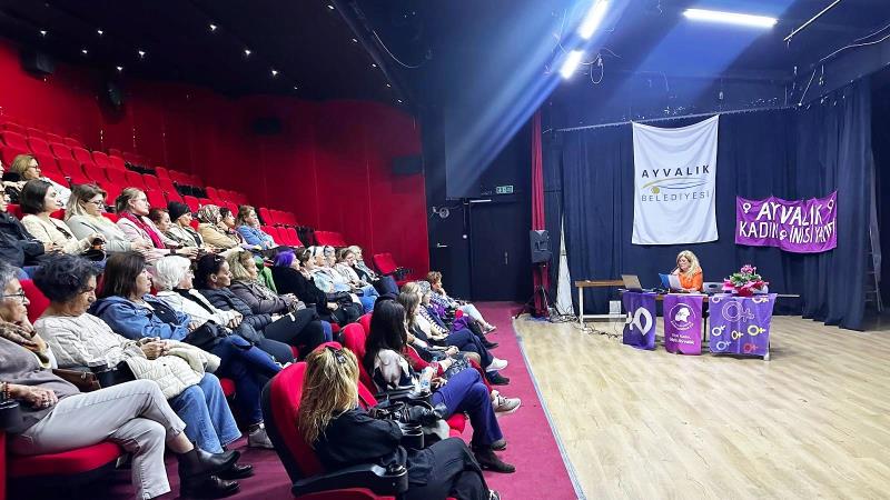 Ayvalık Belediyesi Kadın Danışma Evi ile Ayvalık Kadın İnisiyatifi’nin ortaklaşa