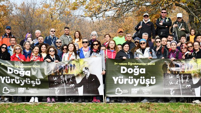 Balıkesir Büyükşehir Belediyesi, 24 Kasım Öğretmenler Günü vesilesiyle Susurluk Çataldağ’da