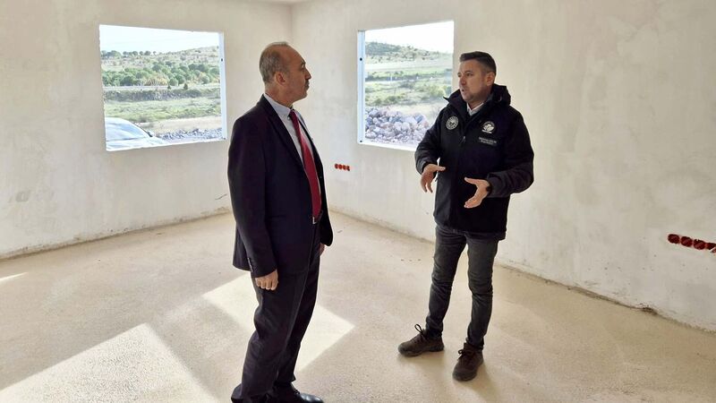 Gönen Sera Organize Tarım Bölgesi’nde altyapı ve hizmet binası inşaatları