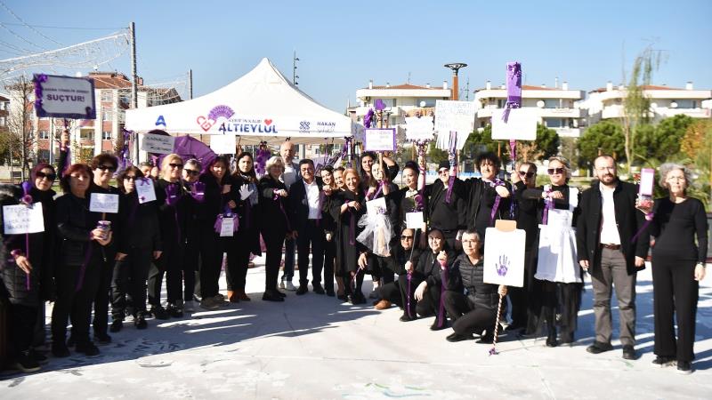 Altıeylül Belediye Başkanı Hakan Şehirli, Kadına Yönelik Şiddetle Mücadele Günü