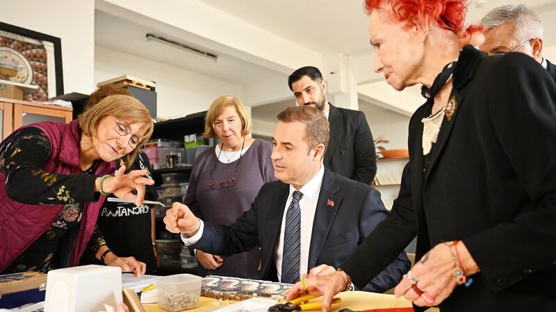 Balıkesir Büyükşehir Belediyesi’nin katkılarıyla Antandros Antik Kenti’nde yürütülen kazı çalışmaları