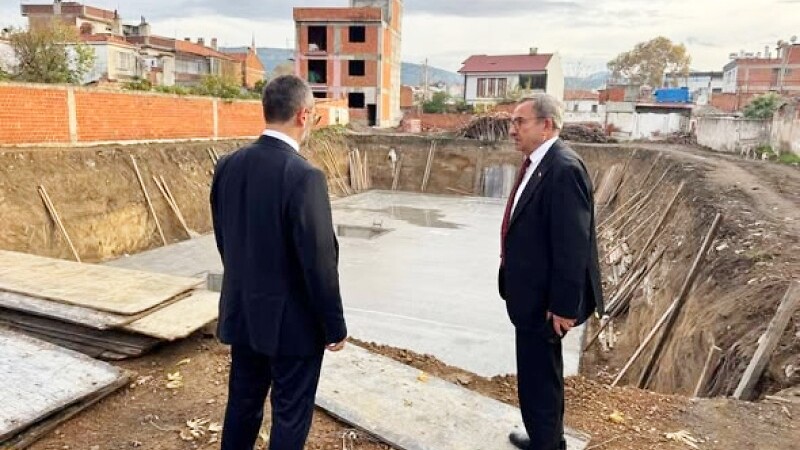 Balıkesir İl Müftüsü Hasan Hayri Yaşar, Havran ilçesinde yapımı devam