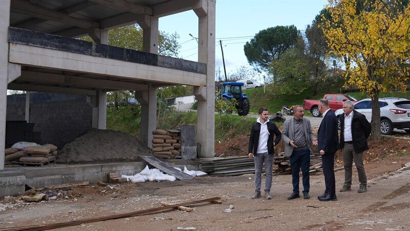 Balya Spor Salonu projesi önemli bir dönüm noktasına ulaştı. Gençlik
